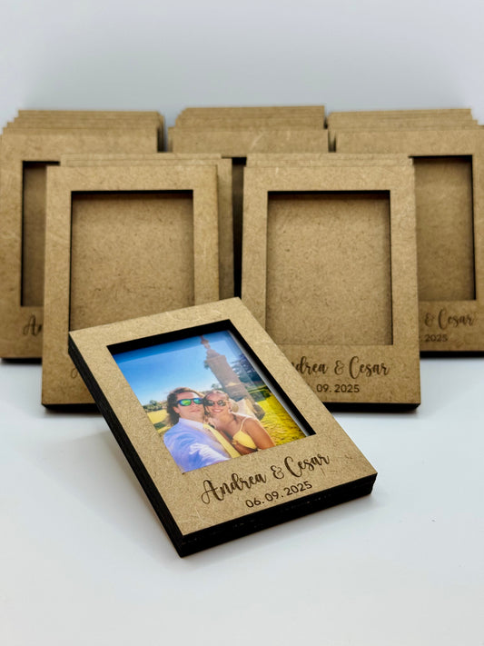 Moldura magnetica personalizada para Instax mini
