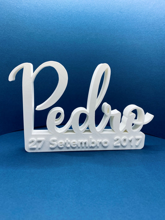 Nome com data de nascimento