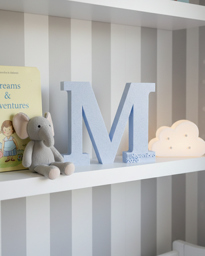 Letra com data de nascimento