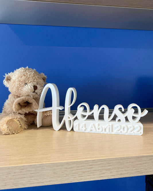 Nome com data de nascimento