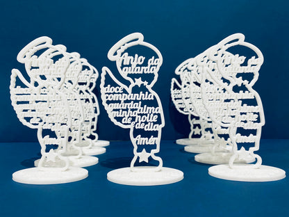 Anjo da guarda - lembrança 1ª Comunhão