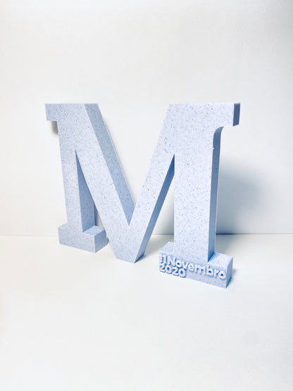 Letra com data de nascimento