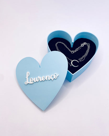 Caixa Coração + Nome