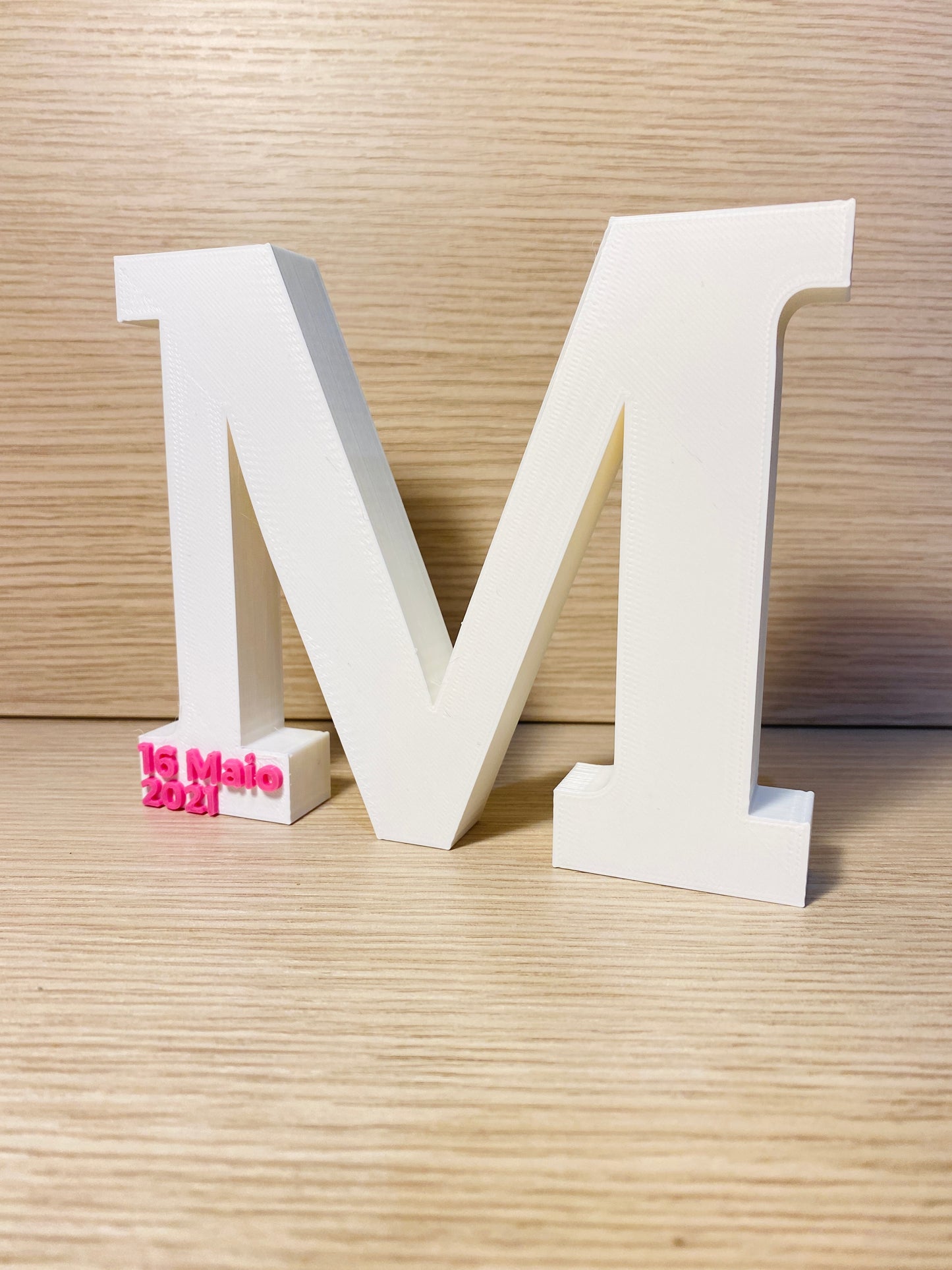 Letra com data de nascimento