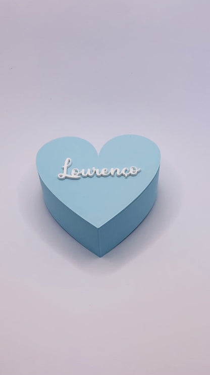 Caixa Coração + Nome